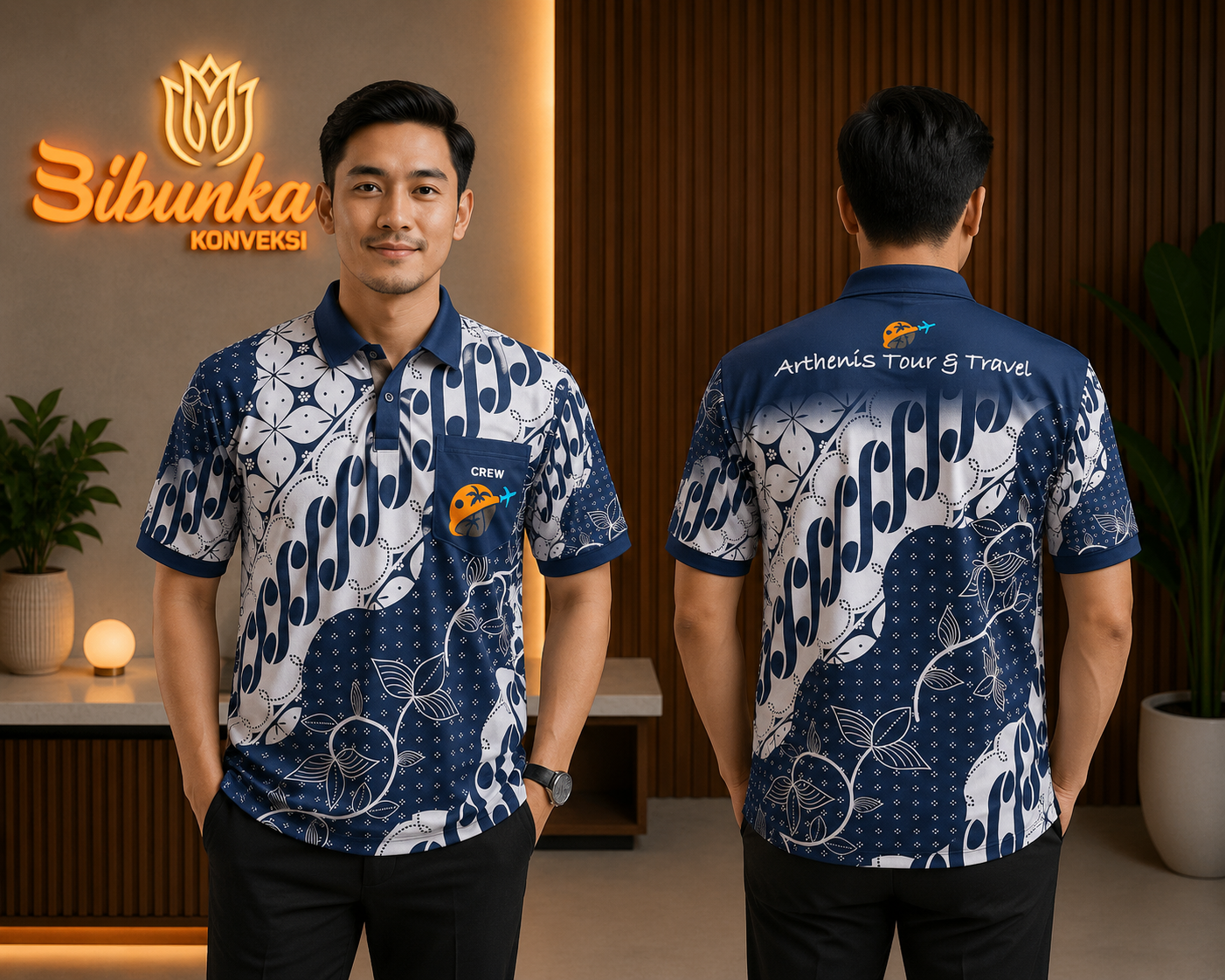 Kaos Printing – Order Arthenis Travel Surabaya